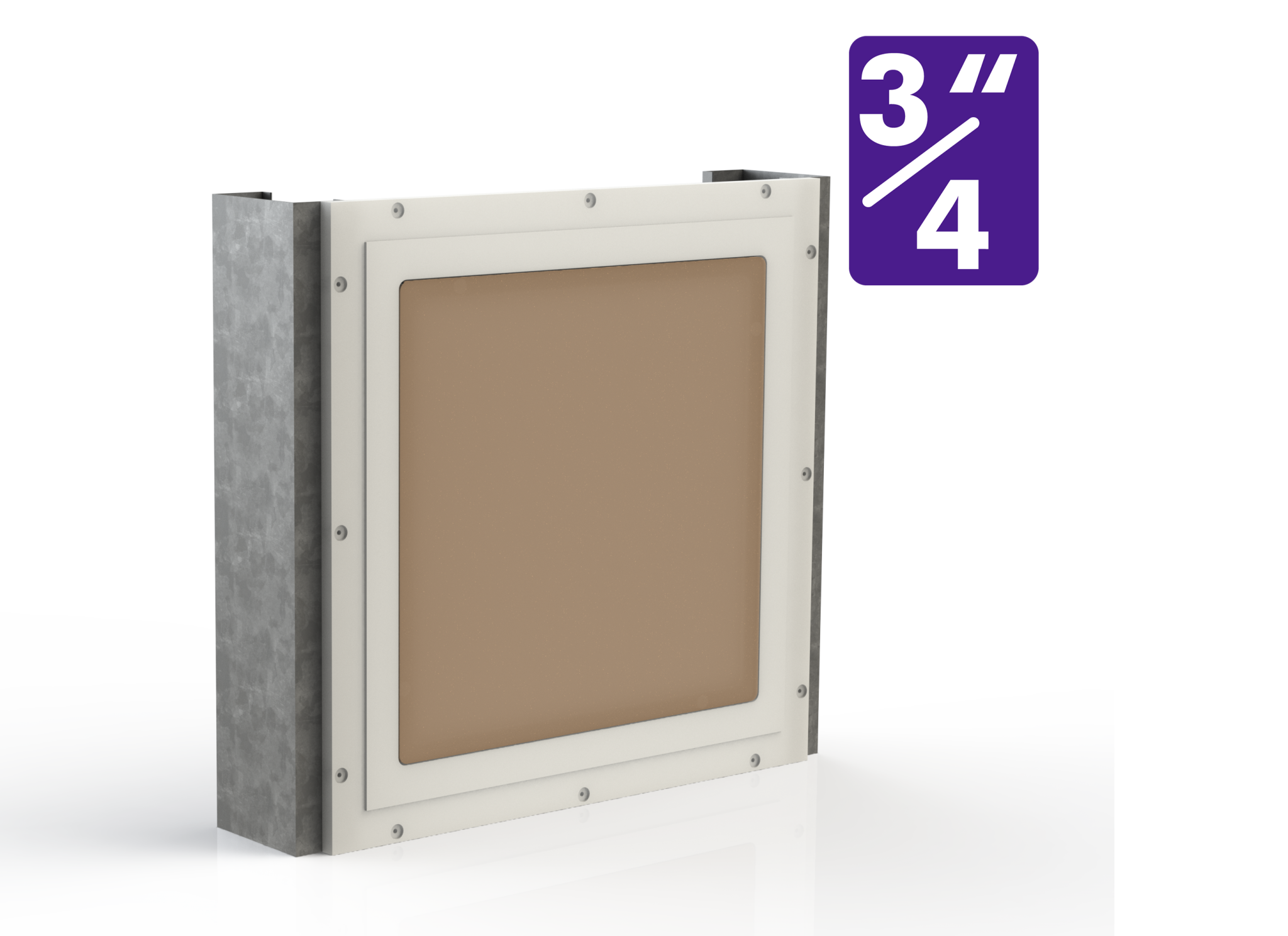 TAP Wall Panel For 5 8 Drywall 3 4 Panel Frame Primed Frame